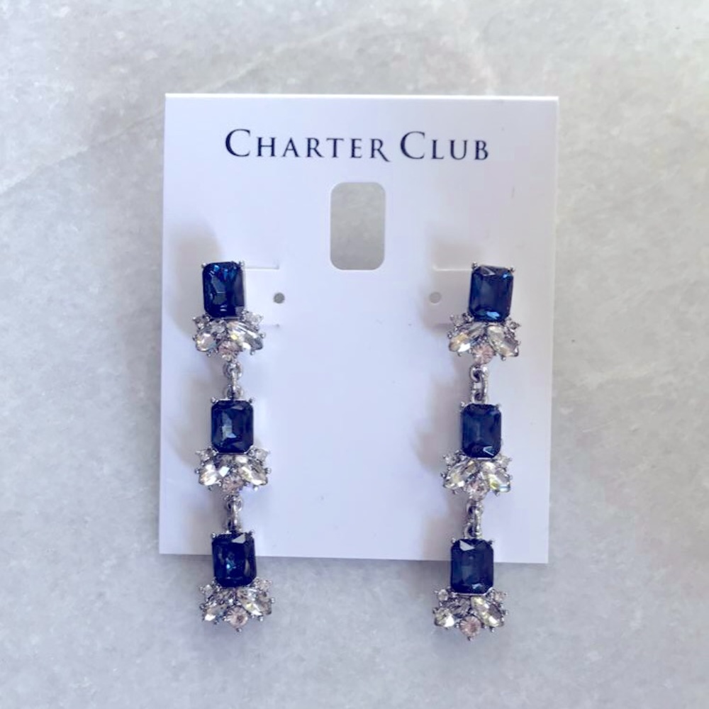 Charted Club Earrings
